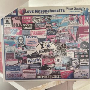 I love Massachusetts 1000 piece