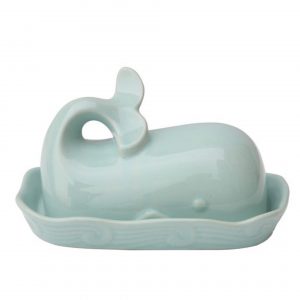 Whale butter dish