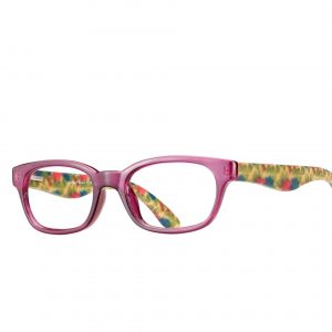 Botanical crystal purple/ floral bamboo reader 3.0