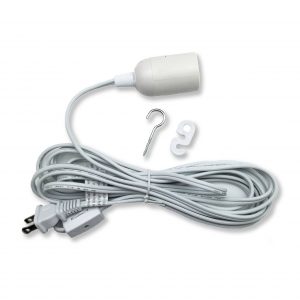 12' Hanging Lantern Cord with On/Off Switch