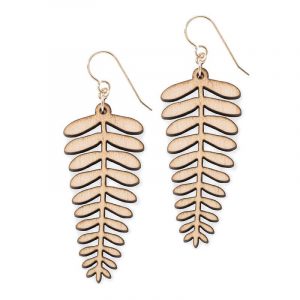 Earrings - Fern