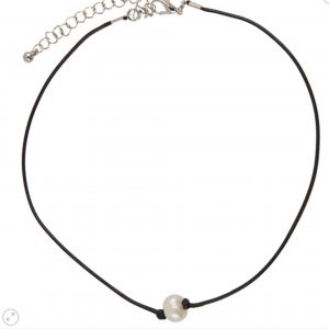 Black Pearl Necklace